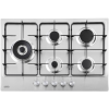 Belling BEL GHU753RI STA 75cm Stainless Steel 5 Burner Gas Hob - 3.6kW Wok Burner