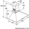 Bosch DWP94BC50B Chimney Hood