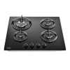 Stoves ST GTG60C BLK Gas On Glass Hob