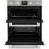 Belling BEL BI703MFC STA Built-Under Electric Double Oven, A Rated In Stainless Steel