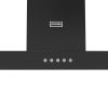 Stoves ST STERLING CHIM 110T BLK Sterling Black 110cm Chimney Cooker Hood A+ Rated