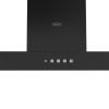 Belling BEL CHIM 603T BLK 60cm Chimney Cooker Hood in Black C Rated