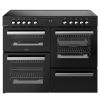 Belling BEL RCA COOKCENTRE 110E BLK Cookcentre 110cm Ceramic Hob Range Cooker in Black A Rated