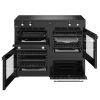 Belling BEL RCA COOKCENTRE 110EI BLK Cookcentre 110cm Induction Range Cooker in Black A Rated