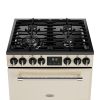 Belling BEL MRA FARMHOUSE 60DF CRM Freestanding Dual Fuel Cooker