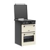 Stoves ST DX MRA RICH 60EI RTY CRM Richmond Deluxe Freestanding 60cm Induction Cooker in Cream A Rated