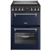Stoves ST DX MRA RICH 60EI RTY MBL Richmond Deluxe Freestanding 60cm Induction Cooker in Midnight Blue A Rated