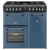 Stoves ST DX RCA RICH 90DF TWB Richmond Deluxe 90cm Dual Fuel Range Cooker in Twilight Blue A Rated