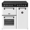 Stoves ST DX RCA RICH 90EI RTY IWH Richmond Deluxe 90cm Induction Range Cooker in Icy White