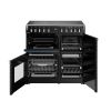 Stoves ST DX RCA RICH 90EI RTY TWB Richmond Deluxe 90cm Induction Range Cooker in Twilight Blue