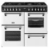 Stoves ST DX RCA RICH 100DF IWH Richmond Deluxe 100cm Dual Fuel Range Cooker in Icy White A Rated