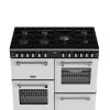 Stoves ST DX RCA RICH 100DF IWH Richmond Deluxe 100cm Dual Fuel Range Cooker in Icy White A Rated