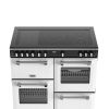 Stoves ST DX RCA RICH 100EI RTY IWH Richmond Deluxe 100cm Induction Range Cooker in Icy White