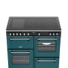 Stoves ST DX RCA RICH 100EI RTY DMA Richmond Deluxe 100cm Induction Range Cooker in Deep Marine