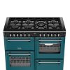 Stoves ST DX RCA RICH 110DF DMA Richmond Deluxe 110cm Dual Fuel Range Cooker in Deep Marine A Rated