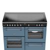 Stoves ST DX RCA RICH 110EI RTY TWB Richmond Deluxe 110cm Induction Range Cooker in Twilight Blue A Rated