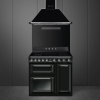 Smeg TR93IBL2 90cm Victoria Electric Range Cooker Black