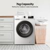 Hisense WF1Q7021BW 7kg 1200 Spin Washing Machine in White, A Energy