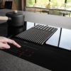 Elica NT-LIBRA-EVO-BL 83cm Wide Venting 4 Zone Hob - Black - A+ Rated with 2 Bridge Zones and an Integrated Scale