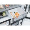 Haier HCR58S18CWMM 185cm Freestanding Multi Door Total No Frost Fridge Freezer in Platinum Inox, C Rated