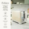 Swan ST19031CRM Solace 2 Slice Toaster - Cream