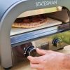 Statesman SKPO0E13B Electric Pizza Oven, 12 Inch, 2200 W, Digital Display