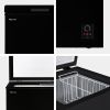 Fridgemaster MCF96EB Freestanding Chest Freezer - Black