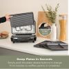 Hamilton Beach HBSLS2002 4-in-1 Sandwich Toaster, Deep Fill, Waffle, Panini & Omelette Maker