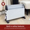 Rediffusion REDY02T 2000W Convector Heater with Timer