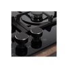 Amica AGVH7300BL 70Cm 5 Burner Gas On Glass Hob with Cast Iron Supports