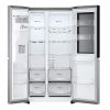 LG GSGV81PYLL 635L InstaView™ American Style Fridge Freezer, Shiny Steel