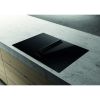 Elica NT-FIT-RAW-70 72cm Wide Venting 4 Zone Hob - Black - A Rated with 1 Bridge Zone