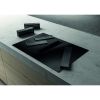 Elica NT-FIT-RAW-70 72cm Wide Venting 4 Zone Hob - Black - A Rated with 1 Bridge Zone