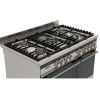 Fisher and Paykel OR90L7DBGFX1 90cm Series 7 Contemporary 5 Burner Dual Fuel Range Cooker - Stainless steel