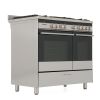 Fisher and Paykel OR90L7DBGFX1 90cm Series 7 Contemporary 5 Burner Dual Fuel Range Cooker - Stainless steel