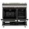 Fisher and Paykel OR90L7DBGFX1 90cm Series 7 Contemporary 5 Burner Dual Fuel Range Cooker - Stainless steel