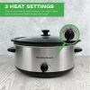 Hamilton Beach HBSC070S 6.5L Slow Cooker - Silver