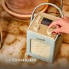 Roberts-Radio REV-MINI2DE DAB+/FM Portable Radio with Bluetooth, Duck Egg