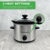 Hamilton Beach HBSC020S The Mighty Mini 1.8L Slow Cooker - Silver