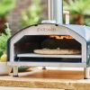 Statesman SKPO0W13SS Wood Pizza Oven, 13 Inch, Chimney in Stainless Steel