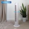 igenix DF0035T Tower Fan, Oscillating, 7.5 Hour Timer, 29 Inch, White