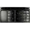Rangemaster NEXSE110DFFSS/C 110cm Wide Dual Fuel Range Cooker - Stainless Steel / Chrome - A Rated