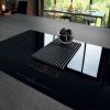 Elica NT-LIBRA-EVO-BL 83cm Wide Venting 4 Zone Hob - Black - A+ Rated with 2 Bridge Zones and an Integrated Scale