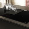 Elica NT-PRM-PLS-S-RC 83cm Wide Venting 4 Zone Hob - White - A  Rated with 1 Bridge Zones, Re-circulating Version