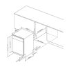 Amica ADI631 60cm Integrated Dishwasher with 12 Place Settings