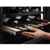 AEG AWS4052B5B 295cm Wide Integrated Under Counter Wine Cooler In Black