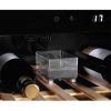 AEG AWS4052B5B 295cm Wide Integrated Under Counter Wine Cooler In Black