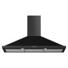 Leisure H102PK 100cm Traditional Chimney Hood - Black - C Rated