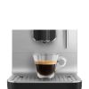 Smeg BCC12BLMUK Bean To Cup Coffee Machine with Steam Wand, Matte Black