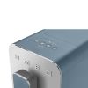 Smeg BCC12SBMUK Collezione Bean To Cup Coffee Machine with Steam Wand, Matte Storm Blue